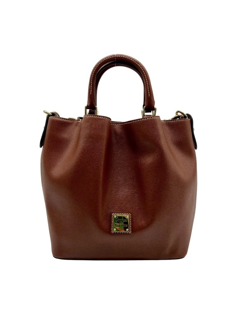 Dooney & Bourke Brown Florentine Brenna Satchel